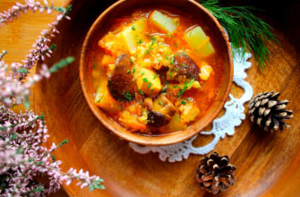 Вкуснейший суп из чечевицы и грибами
