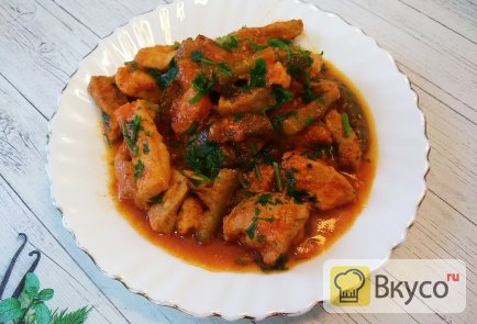 Азу из свинины по-домашнему с солеными огурцами, рецепт с фото пошагово и видео