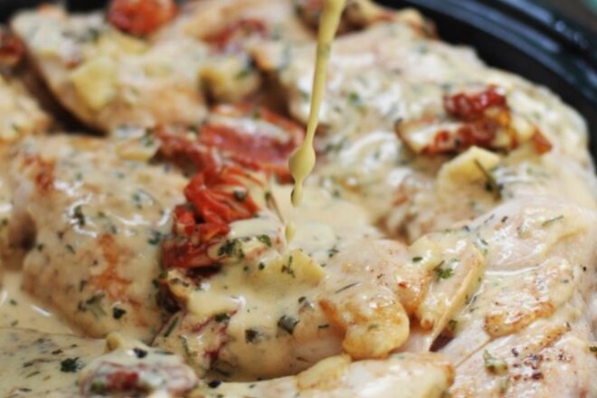 Сливочный соус с помидорами для куриного филе, рецепт с фото и видео