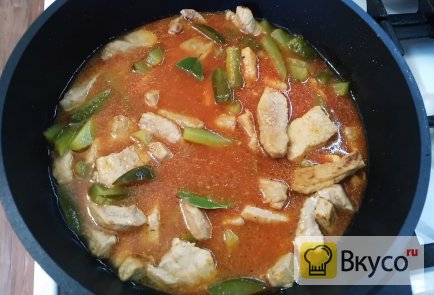 Азу из свинины по-домашнему с солеными огурцами, рецепт с фото пошагово и видео