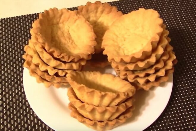 Домашние тарталетки на сливочном масле, рецепт с фото и видео