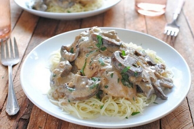 Сливочный соус с грибами для куриного филе, рецепт с фото и видео