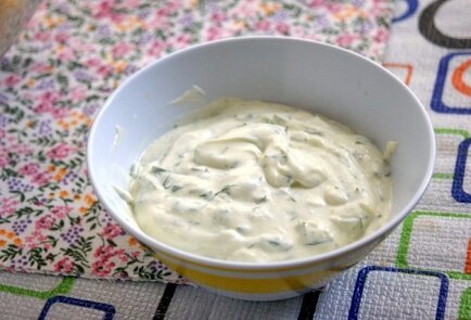 Цезарь с чесночным соусом по-русски, рецепт с фото пошагово
