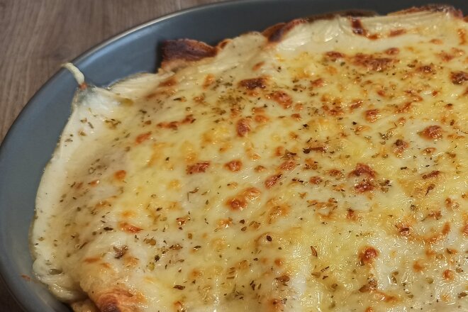 Блинная лазанья с фаршем и соусом бешамель, рецепт с фото и видео