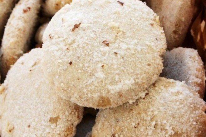 Испанское печенье с грецкими орехами, рецепт с фото